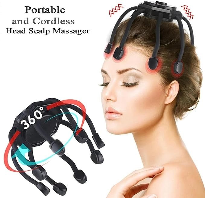 مدلك الرأس 360° فائق الراحة 💆♂️✨