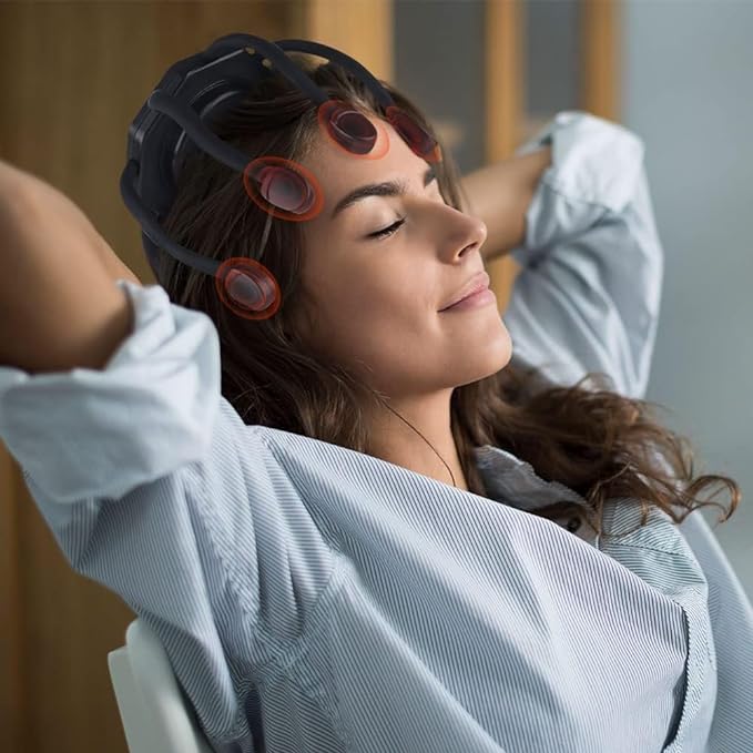 مدلك الرأس 360° فائق الراحة 💆♂️✨